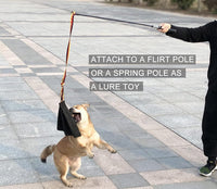Dewonch Leather Bite Rag for Dog Training - Tug Rag - image 3