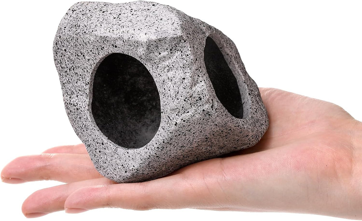 6 Pack Aquarium Decoration Rock Caves, Betta Fish Tank Hideaway - image 4
