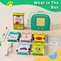 Toddler Toys Talking Flash Cards for 1 2 3 4 5 6 Year Old Boys and Girls, Autism Sensory Toys for Autistic Children, Learning Educational Montessori Speech Therapy 248 Sight Words Kids Gifts
