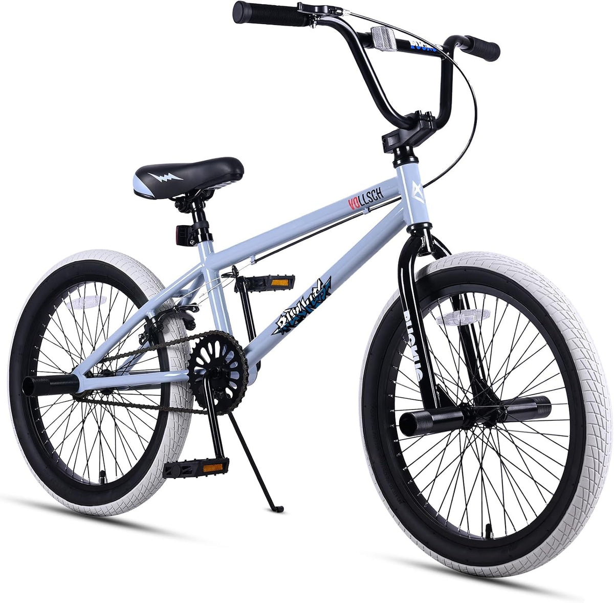 vollsch RUCKUS 20 inch kids freestyle BMX bike with pegs - view 8