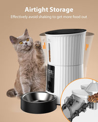 Timed Automatic Cat Feeder - White / Regular - image 3