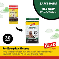 Glad for Pets, Activated Carbon Disposable, Dog Pee Pads - Large / 180.0 - image 2