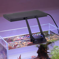 hygger Clip On 24/7 Lighting Aquarium LED Light,Sunrise-Daylight-Moonlight and DIY Mode, Adjustable Timer/Brightness Fish Tank Light with 7 Colors for Planted Tank (12W for 7~10in Tank)