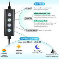 hygger Clip On 24/7 Saltwater Aquarium LED Light - image 4