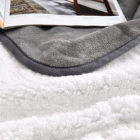 Soft Waterproof Blanket for Bed Couch Sofa - 30x40 inches / Grey - image 4