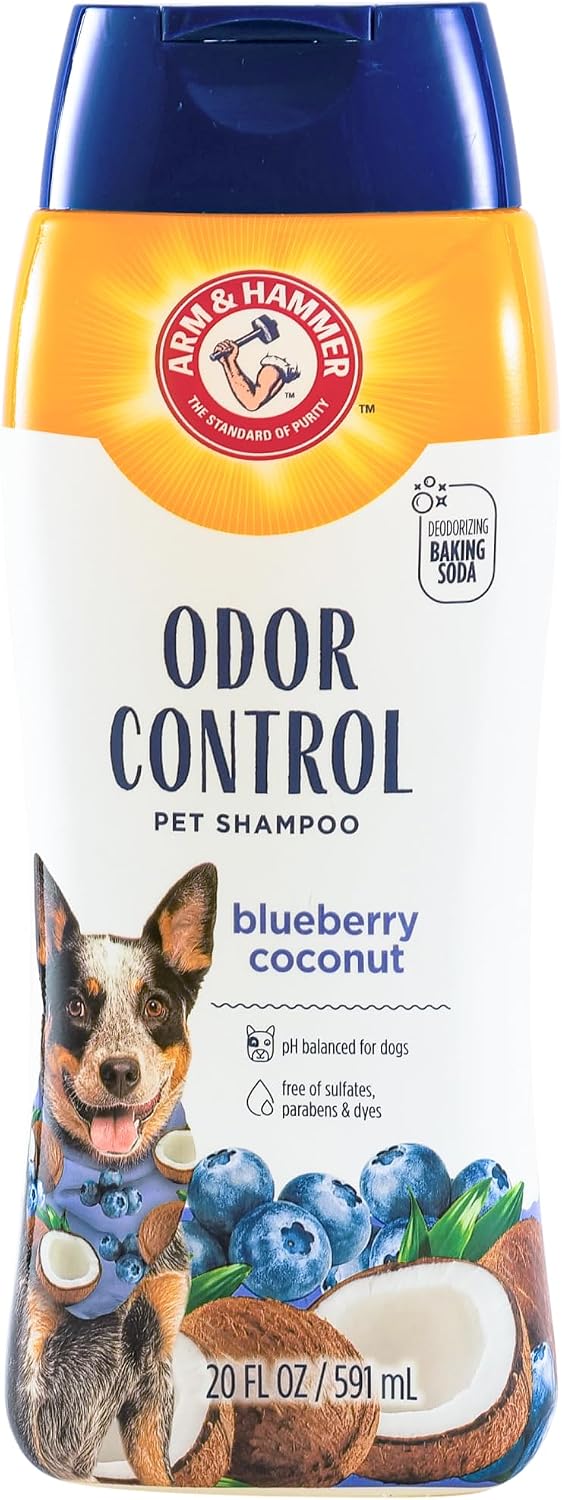 Arm & Hammer Deodorizing Dog Shampoo - Blueberry Coconut / 20 Fl Oz (Pack of 1)