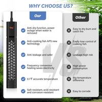 hygger 200w Aquarium Heater - 200W (for 20-40 gallon) - image 2