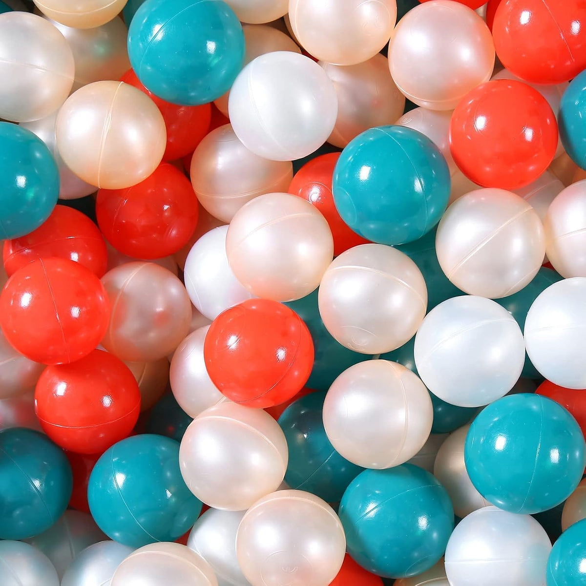 Ball Pit Balls for Toddlers, Crush Proof - Christmas - 4 color / 100 balls