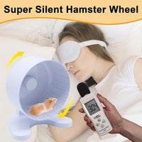 Hamster Wheel, 8.7" Super-Silent Exercise Wheels - White / Small - image 2