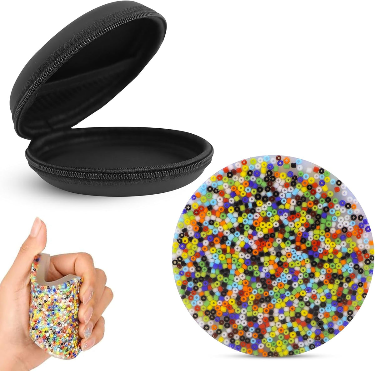 Picky Pad 1 Pack - 1 Count Fidget for Skin Picking with Carrying Case - Trichotillomania Relief - 1