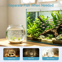 Koller Products 1-Gallon Plastic Round Fish Bowl - image 3