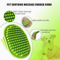 Cat Grooming Kit, 6-Piece Deshedding Brush Set, Pink – Essentials for Cats - Green - image 4