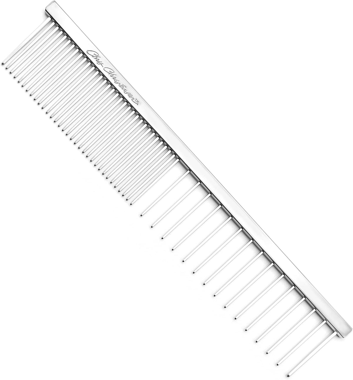Chris Christensen 000 7.5 in. Greyhound Style Fine/Coarse Colored - Metallic / 003 - 7.5 Inch Extra Coarse/Fine