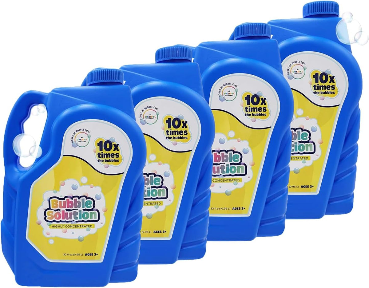 32 oz Concentrated Bubble Solution, Refills up to 2.5 Gallons - 12-Pack