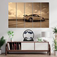 GEKETY 3D moving sand art picture in a round glass frame with layered blue sand - view 16