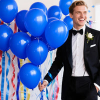 200pcs Balloons 5 Inch Assorted Colors - A16-blue / 5inch (small) - image 4
