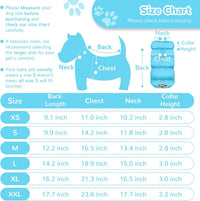Warm Fleece Dog Jacket Coat for Small Medium Dog Winter Clothes Girl – Essentials for Dogs - Blue / X-Small - image 2