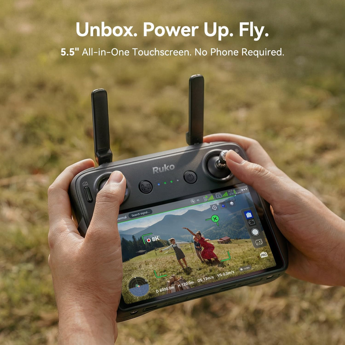 Ruko Drone with Camera for Adults 4K Video & 8K Photo - Updated Black - image 3