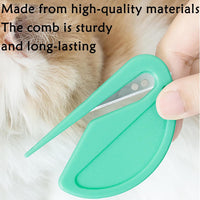 5Pcs Knotting Comb for Cats, Pet Hair Removal Tool - image 4