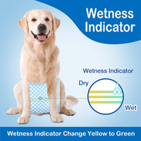 Disposable Belly Bands for Male Dog, Super Absorbent S – Essentials for Dogs - L / 20.0 - image 3