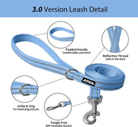AIITLE Small Dog Harness and Leash Set, Step-in Puppy Pet Vest - S(Chest: 13.5 - 16") / Blue - image 3