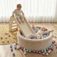 TRENDPLAY ball pit balls in star, heart and round shapes with pastel colors - view 24