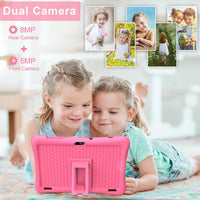 Kids Tablet 10 inch, Tablet for Kids 3-7 Android 32GB - Pink - image 3