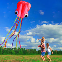 Hengda Kite Soft Octopus Kite Series - 1 / Pink - image 3