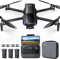Ruko Drone with Camera for Adults 4K Video & 8K Photo - Standard Black