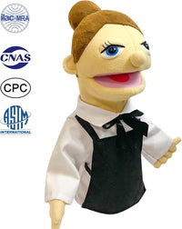 16" Puppets Entriloquist Puppet - H-waiter - image 2