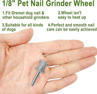 Diamond Dog Nail, 1/8'' Nail Tool for Dogs, for Animals Nail Care & Home Grinder Tools for Dogs