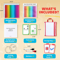 JoyCat Multiplication Flash Cards + Chart - Multiplication Flash Cards - image 4