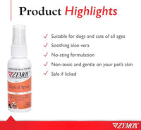 Zymox Pet Spray without Hydrocortisone, 2-Ounce
