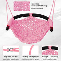 Hi-Na Tree Swing for Kids - Pink - image 4