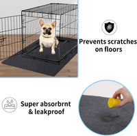 Kennel Pad Dog Crate Mat Liner, 48" x 29" - 48" x 29" - 1 Pack - image 3