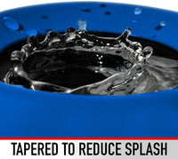 Franklin Sports No-Spill Travel Pet Bowl for Dogs + Cats - Blue / 27 Ounces - image 4