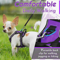 Eagloo Dog Harness for Large Dogs - X-Small / Purple - image 4