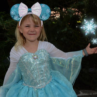 ETLUK Mouse Ears Headband - Icy Blue - image 4