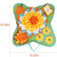 Snuffle Mat for Small Medium Dogs Nose Smell Training - Green - image 2