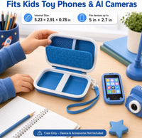 ALKOO kids smartphone case, zip carrying box for kids toy phones and learning cameras - view 13
