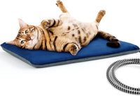Pecute Pet Heating Pad for Cat Dog - 15.7"L x 11.8"W x 0.5"Th