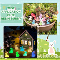 DULEFUN 150 mini resin animal and duck figurines in bright colors - view 16