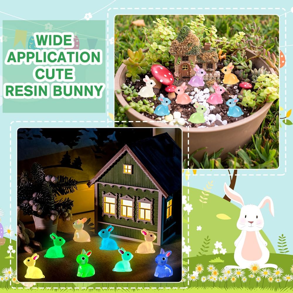 DULEFUN 150 mini resin animal and duck figurines in bright colors - view 16
