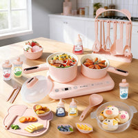 Cicicooie beige mini cooking set with electric burner - view 2