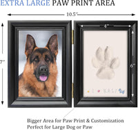 MYPAWLETS Clay Paw Print Kit for Dog Cat - Medium-Large Black - image 2