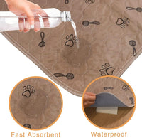 2Pack 36"x36" Pee Pads Washable Waterproof Rugs for Dog Training – Essentials for Dogs - 2Pack 36x48 - image 2