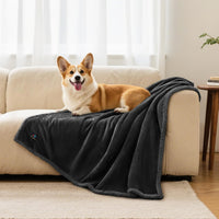 Luciphia Waterproof Pet Blanket - M (57" x40") / Black - image 2