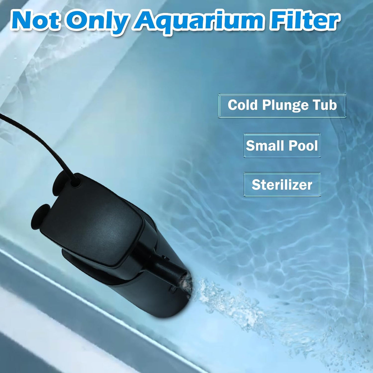 TARARIUM U-V Aquarium Filter for Fish Turtle Tank - Extra Large fit 80-300Gal - image 4