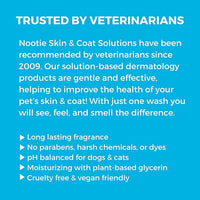 Nootie Sweet Pea Vanilla Daily Spritz for Dogs and Cats - Conditions and Moisturizes Fur, Long Lasting Pet Spray - 16oz