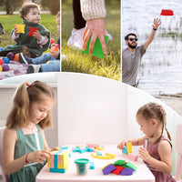 Small Colorful Nylon Bean Bags for Hand Toss Games - 2.7in-10 Pcs - image 4